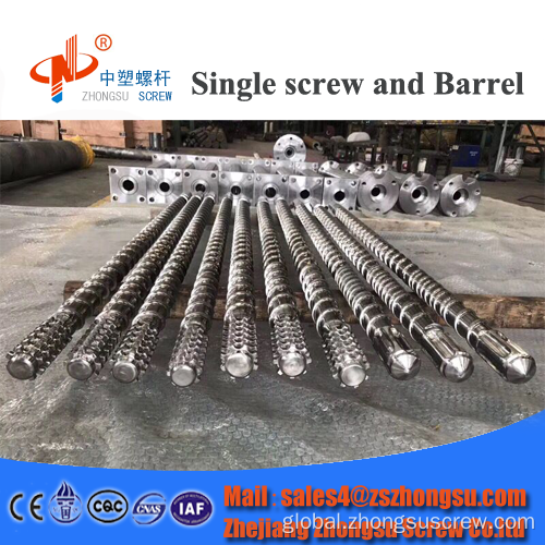 Pvc Film Extruder Screw Barrel PVC Film Blowing Extruder Single Screw Barrel Factory